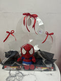 Carterita con Spider-Man y chocolates