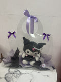 Carterita con Kuromi y chocolates