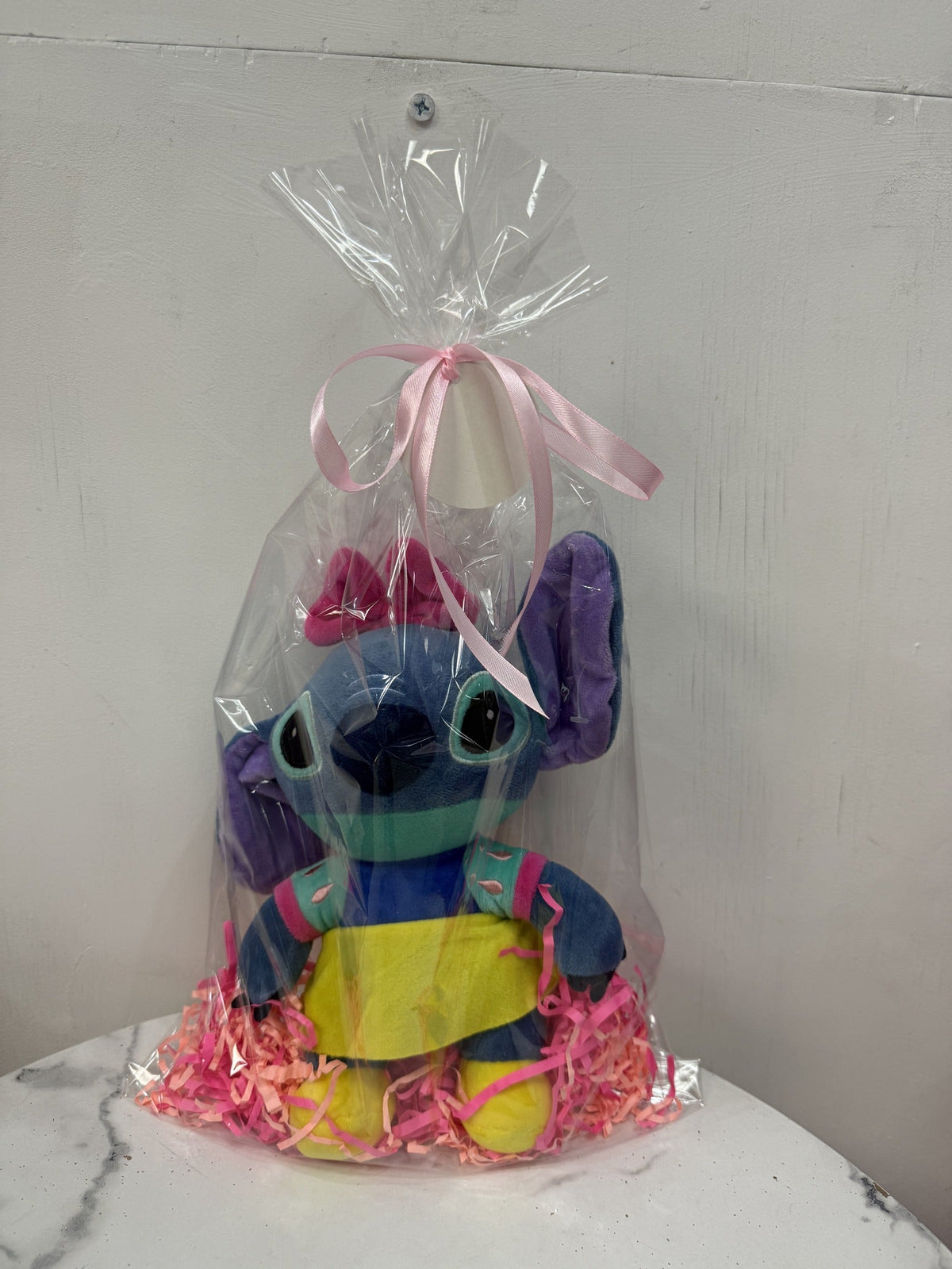 Peluche Stitch en bolsa de celofán