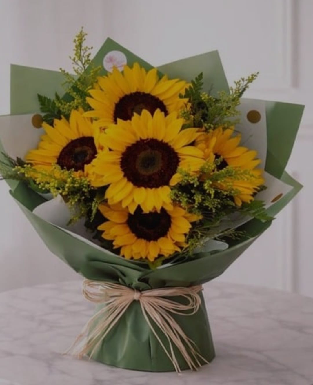 Ramo de 6 girasoles