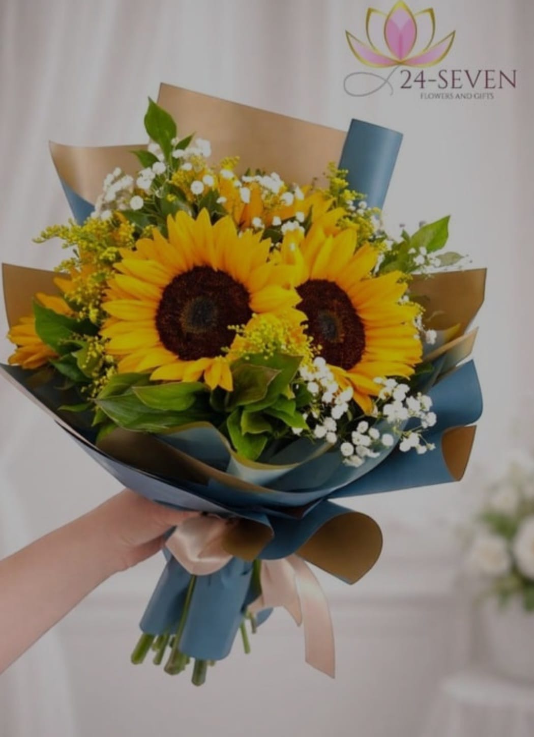 Ramo de 5 girasoles