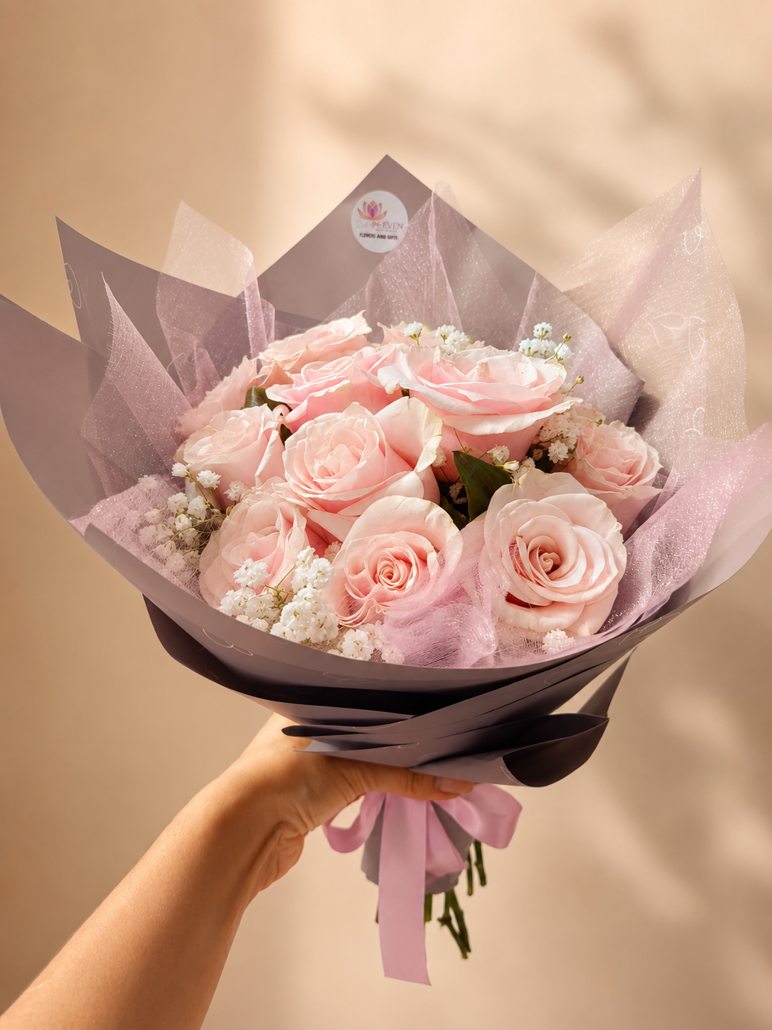 Ramo de rosas Pink Mondial